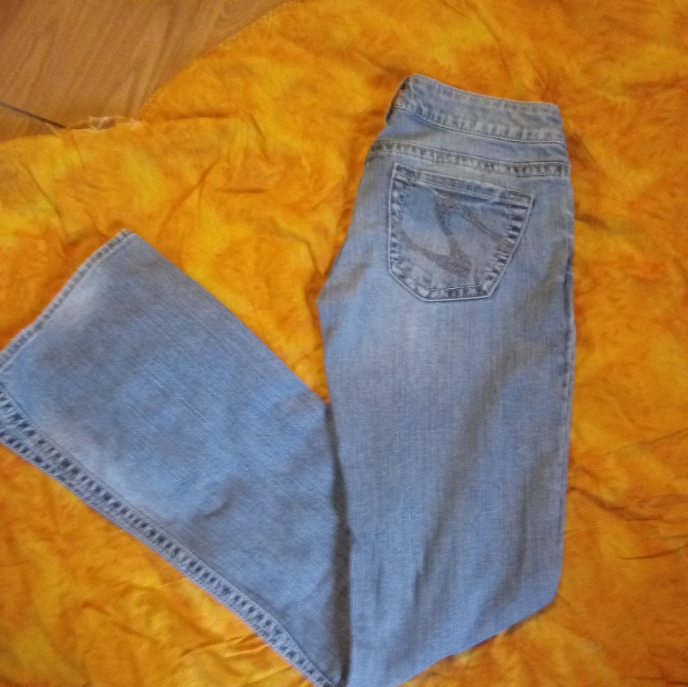 Silver jeans